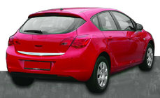 Opel Astra J 2009-2015 Trunk trim stainless steel photo 1