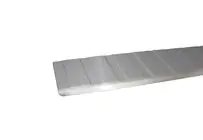 Skoda Fabia 2014-2021 Rear bumper protector stainless steel photo 4