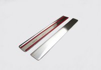 Opel Corsa E 2015-2019 Door Sill Covers OmsaLine (2 pcs, Stainless Steel) photo 2