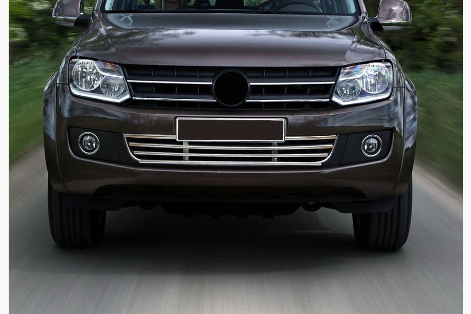 Volkswagen Amarok 2010-2022 Front Bumper Grille Stainless Steel Image