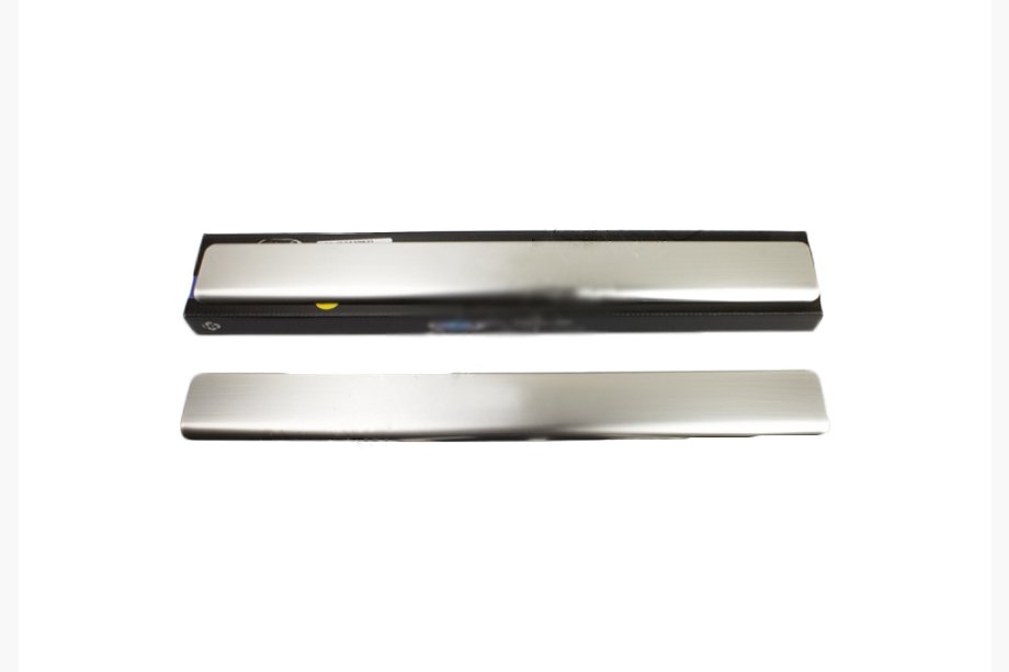 Opel Corsa E 2015-2019 Door Sill Covers OmsaLine (2 pcs, Stainless Steel) Image