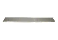 Skoda Fabia 2014-2021 Rear bumper protector stainless steel photo 2