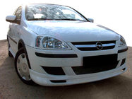 Opel Combo 2002–2012 Front lower lip spoiler (primed) photo 1