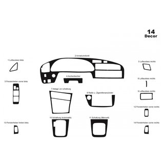 Dashboard Trim Covers Toyota Camry 1991-1996 photo 2