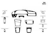 Toyota Camry 1991-1996 Dashboard Trim Covers Aluminum photo 2