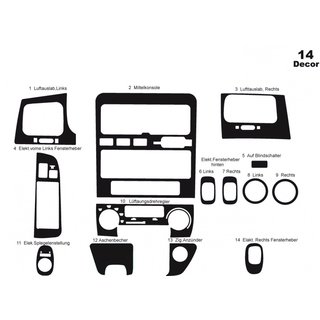Dashboard Trim Covers (1995-1998) Toyota Carina E 1992-1997 photo 2