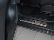 Opel Zafira C Tourer 2011-2019 Natanika Premium Door Sill Protectors (4 pcs, Stainless Steel) photo 1
