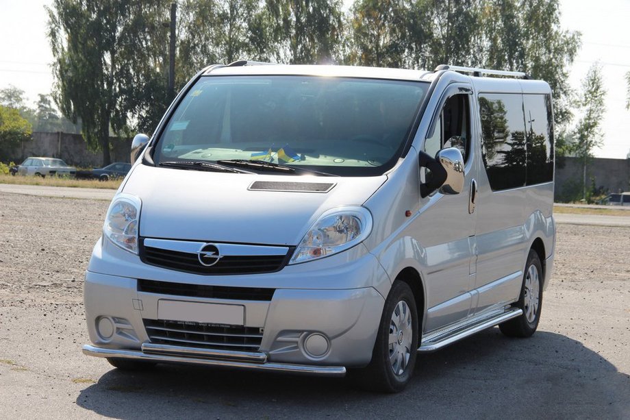 Nissan Primastar 2002-2014 Front Bar ST014 (Stainless Steel) Image