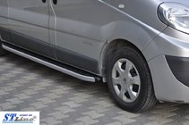 Opel Vivaro 2001–2015 Side Steps King (2 pcs, aluminum) photo 2