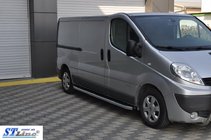 Opel Vivaro 2001–2015 Side Steps King (2 pcs, aluminum) photo 3