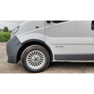 Fender flares (4 pcs, black) photo 2