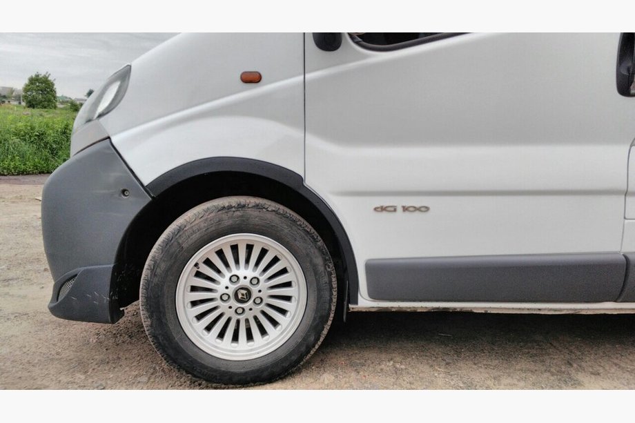 Renault Trafic 2001–2015 Fender flares (4 pcs, black) Photo 4