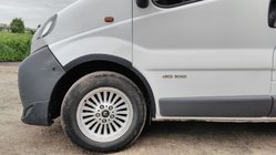 Renault Trafic 2001–2015 Fender flares (4 pcs, black) 2001-2007, black metal, front + rear photo 4