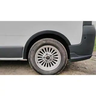 Fender flares (4 pcs, black) Opel Vivaro 2001–2015 photo 3