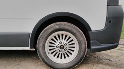 Renault Trafic 2001–2015 Fender flares (4 pcs, black) 2001-2007, black metal, front + rear photo 5