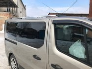 Renault Trafic 2015- Chrome Roof Rails Short, Plastic Feet photo 4
