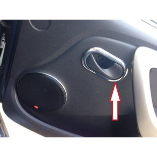 Interior Door Handle Covers Carmos (4 pcs, Stainless Steel) photo 2