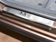 Peugeot 3008 2008-2016 Door Sill Covers Nataniko (4 pcs, Stainless Steel) photo 1