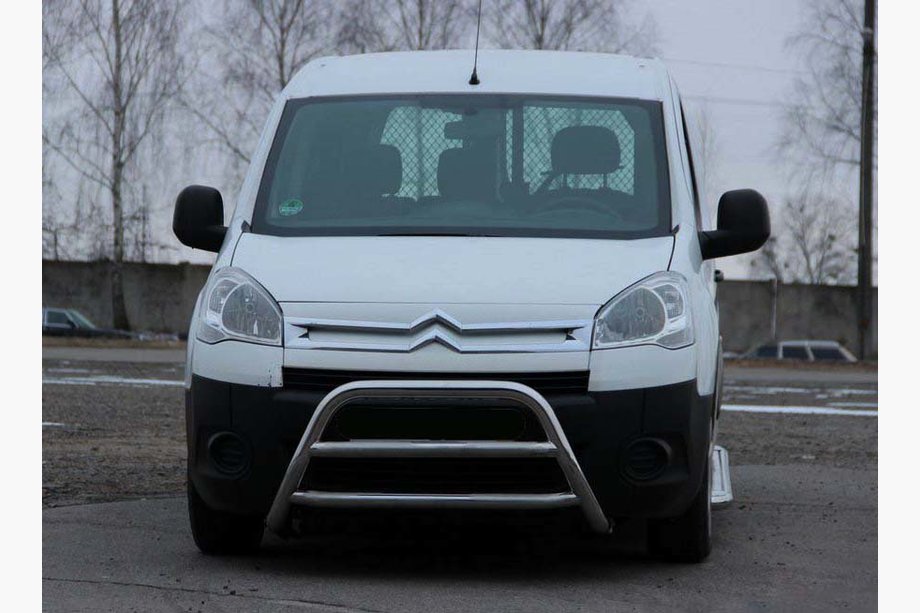 Peugeot Partner Tepee 2008-2018 Bull Bar WT022 (Stainless Steel) Image