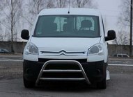 Peugeot Partner Tepee 2008-2018 Bull Bar WT022 (Stainless Steel) photo 1
