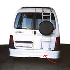 Peugeot Partner 1996-2008 Rear bumper cover (primed for painting) photo 2
