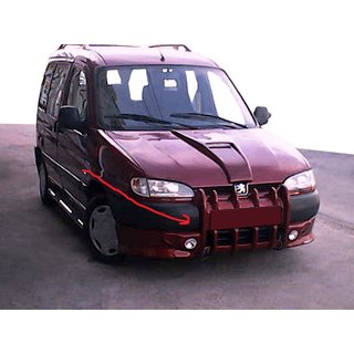 Front Bumper Lip Fangs (primed for painting) Citroen Berlingo 1996-2008 photo 2