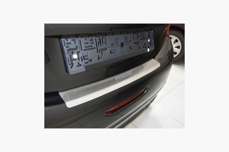 Fiat Scudo 2007-2015 Rear bumper protector stainless steel Image
