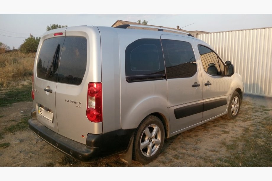 Citroen Berlingo 2008-2018 Chrome Roof Rails With metal feet Photo 4