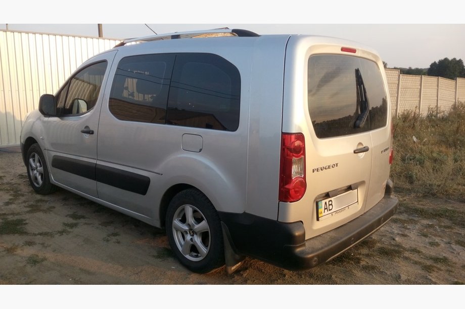 Citroen Berlingo 2008-2018 Chrome Roof Rails With metal feet Photo 5