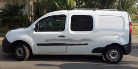 Renault Kangoo 2008–2020 Chrome Roof Rails Standard base, plastic feet photo 4