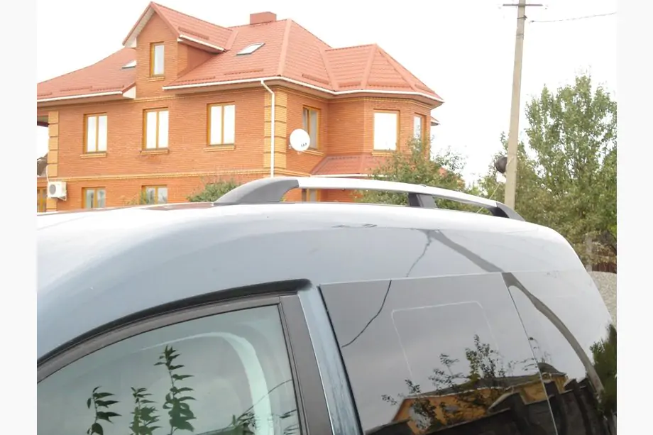 Volkswagen Caddy 2004-2010 Chrome Roof Rails Photo 2