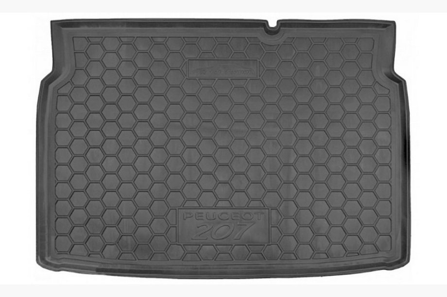 Peugeot 207 2006–2014 Trunk Mat (Plastic) Image