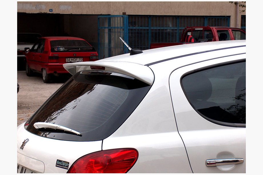 Peugeot 207 2006–2014 Meliset Spoiler (primed for painting) Image