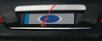 BMW 5 Series E39 1996-2003 Trunk Trim Stainless Steel photo 1