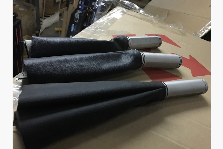 Peugeot 206 1998-2024 SALE!!! Handbrake Lever (Aluminum↗Leatherette) Image