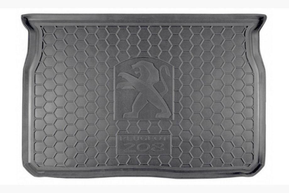 Peugeot 208 2012-2019 Trunk Mat (Plastic) Image