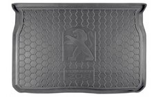 Peugeot 208 2012-2019 Trunk Mat (Plastic) photo 1