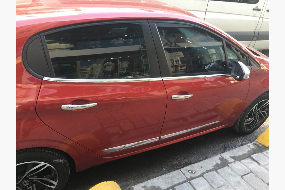 Peugeot 208 2012-2019 Window Trim Molding (4 pcs, Stainless Steel) Photo 2