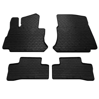 Rubber Floor Mats (4 pcs, Stingray Premium) Mercedes GLC X253 2015-2022