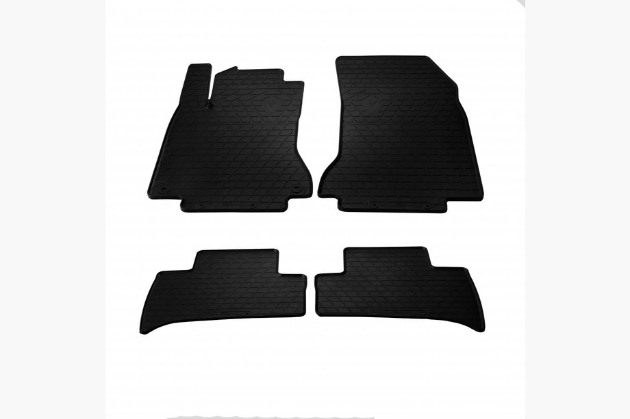 Mercedes B-class W246 2011-2018 Rubber Floor Mats Electric Drive (4 pcs, Stingray Premium) Image