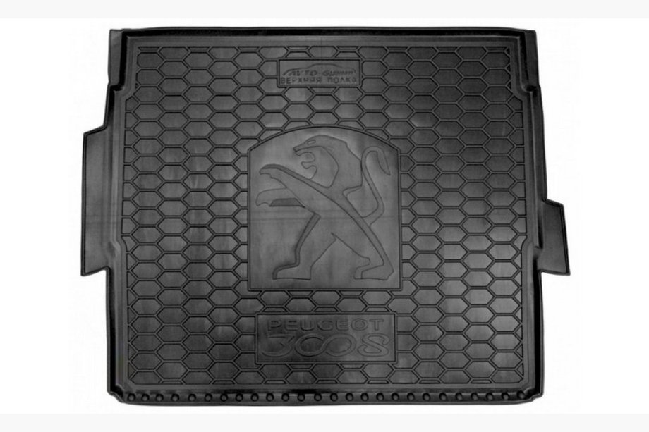 Peugeot 3008 2016-2023 Trunk mat upper shelf 2017+ (Autogumm, rubber) Image