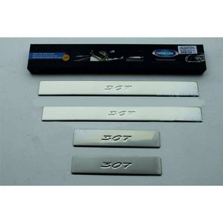 Door Sill Covers (Omsa, 4 pcs, Stainless Steel)