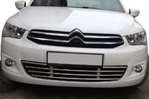 Citroen C-Elysee 2013-2022 Bumper Grille (Stainless Steel) photo 1