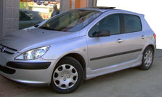 Peugeot 307 2001-2008 Side skirts (primed for painting) photo 1