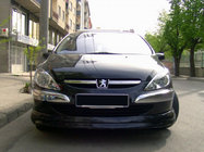 Peugeot 307 2001-2008 Front lower lip spoiler (primed) photo 1