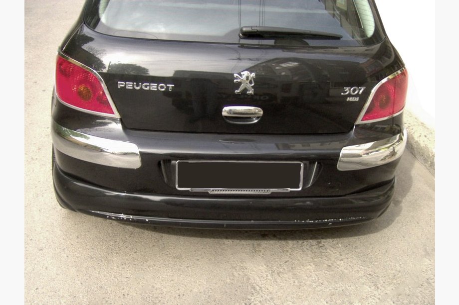 Peugeot 307 2001-2008 Rear lower trim (primed for painting) Image