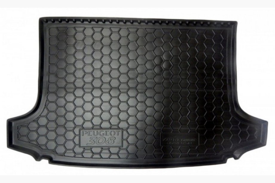 Peugeot 308 2007-2013 Trunk Mat SW 7 Seats (Autogumm, Rubber) Image