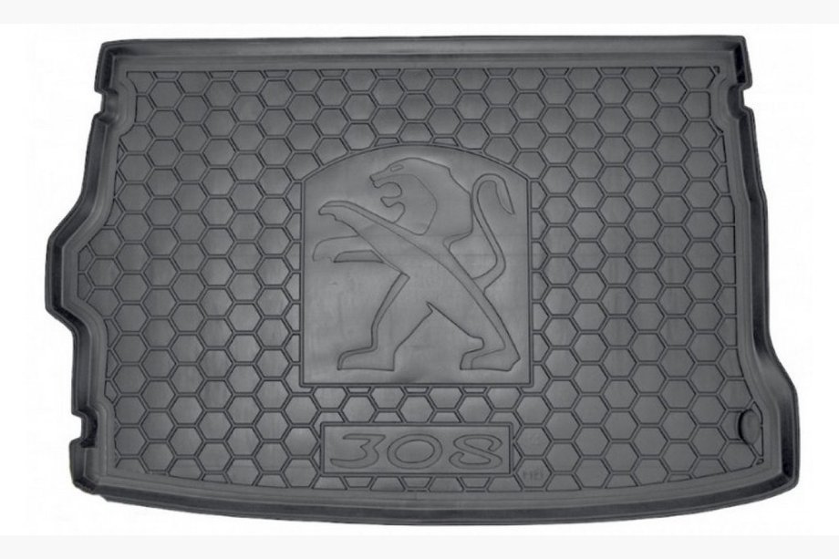 Peugeot 308 2014-2021 Trunk Mat HB (Autogumm, Rubber) Image