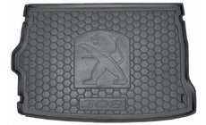 Peugeot 308 2014-2021 Trunk Mat HB (Autogumm, Rubber) photo 1