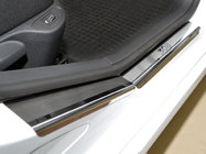 Peugeot 308 2007-2013 Door Sill Covers Nataniko (6 pcs, Stainless Steel) Premium - 3M Tape, 0.8 mm photo 1